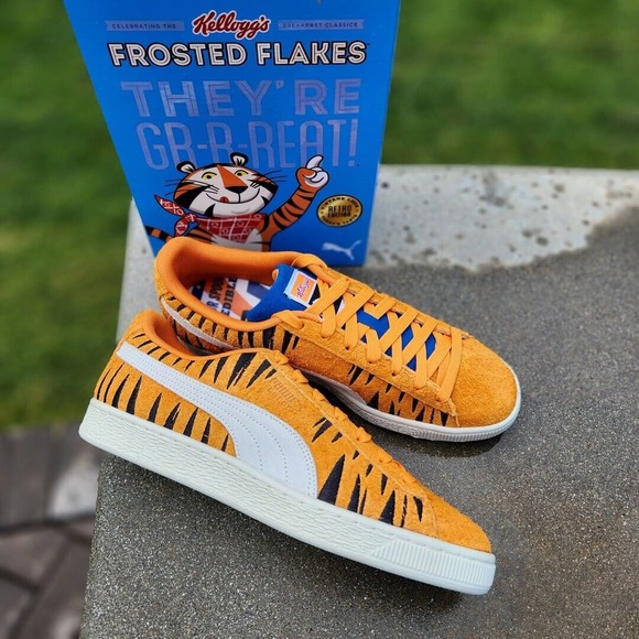PUMA Kellogg\'s Frosted Flakes Sneakers Shoes Tony the Tiger 70th Men\'s Size 10 main image 11